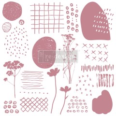 Motivstempel Abstract Scribbles